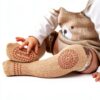Pavo Anti Skid Knee High Socks for Toddlers Boys Girls-2