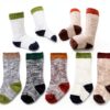 Baby Boys Knee High Socks Soft Cotton Stay Up Assorted-0