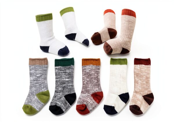 Baby Boys Knee High Socks Soft Cotton Stay Up Assorted-0