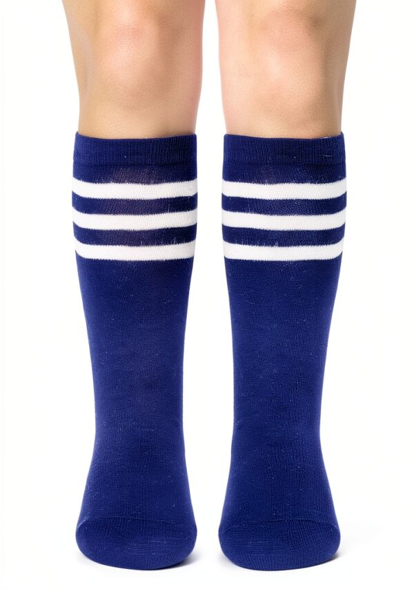 Kids Soccer Socks Cotton Knee High Sports Socks Unisex-2