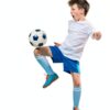 Kids Soccer Socks Polyester Spandex Youth Sports Knee High-2