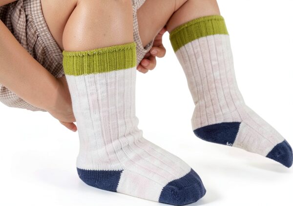 Baby Boys Knee High Socks Soft Cotton Stay Up Assorted-1