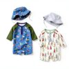 Fishing Lure Rash Guard Set Mud Pie Baby Boys Sun Protection-4