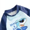 Baby Boys Rash Guard Swimsuits UPF 50 Sun Protection-4