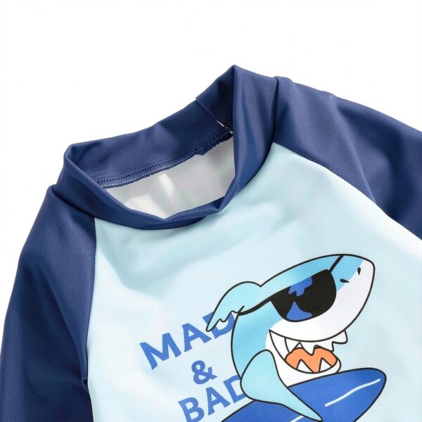 Baby Boys Rash Guard Swimsuits UPF 50 Sun Protection-4