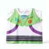 Bentex Toy Story Boys UPF 50 Swim Set Rash Guard Shorts-2