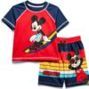 Dreamwave Disney Boys Rash Guard UPF 50+ Swim Set-0