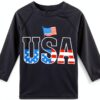 Boys Rash Guard Swimsuits UPF 50 Sun Protection Quick Dry-1