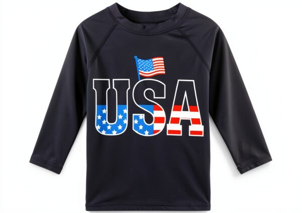 Boys Rash Guard Swimsuits UPF 50 Sun Protection Quick Dry-1