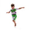 Bentex Toy Story Boys UPF 50 Swim Set Rash Guard Shorts-1