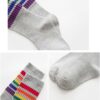 Kids Striped Socks Cotton Polyester Boys Girls 1-10 Years-5