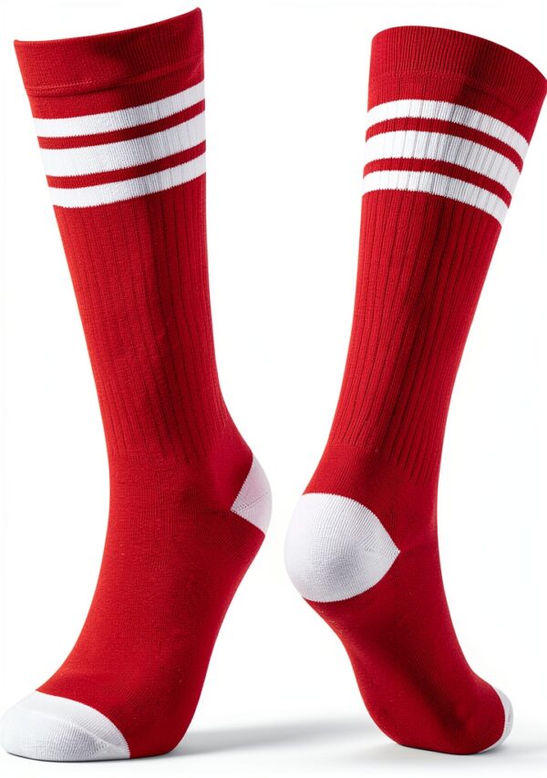 NEVSNEV Boys Knee High Socks Cotton Elastic Thick Toe-6