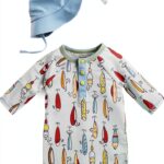 Fishing Lure Rash Guard Set Mud Pie Baby Boys Sun Protection-0