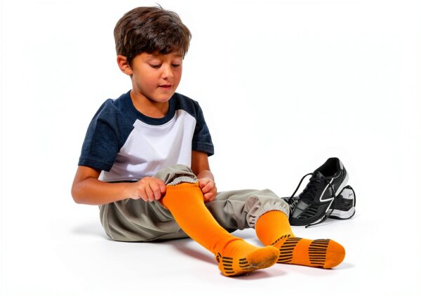 Franklin Sports Kids Knee Socks Lightweight Cushioned-3