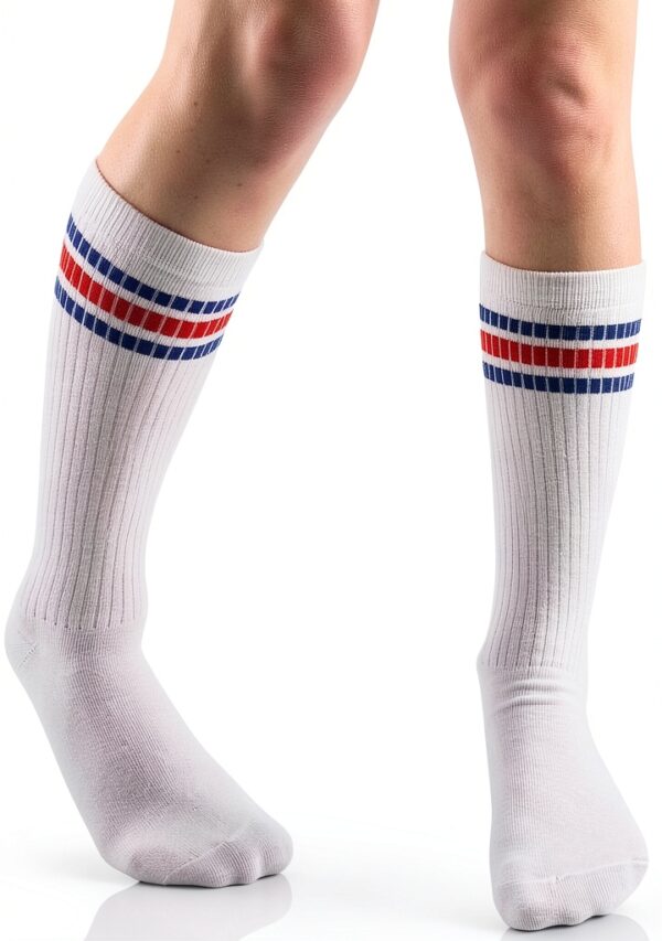 Kids Knee High Socks Unisex Child Striped Colors Sizes-0