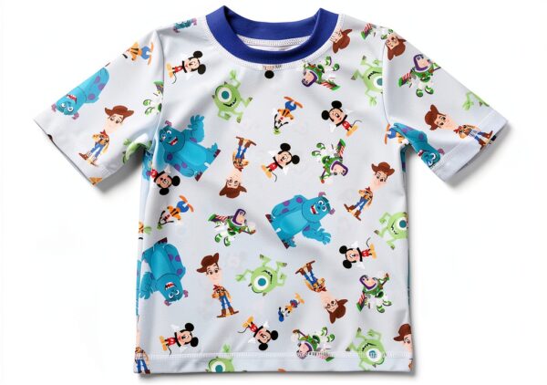 Bentex Disney Boys Rash Guard Set UPF 50 Swimwear-1