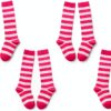 Girls Knee High Socks Pull On Closure Machine Washable-1