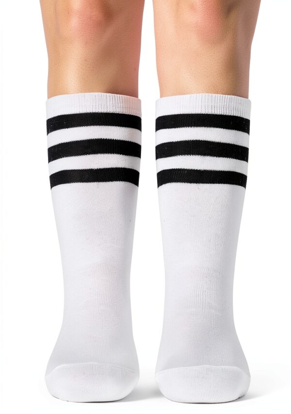 Kids Soccer Socks Cotton Knee High Sports Socks Unisex-3
