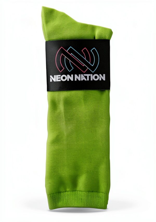 Neon Knee High Socks Kids Sport Team One Size Four Colors-3