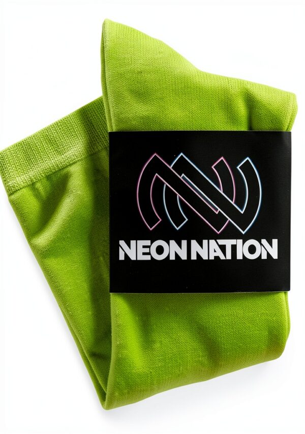 Neon Knee High Socks Kids Sport Team One Size Four Colors-2