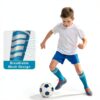 Kids Soccer Socks Polyester Spandex Youth Sports Knee High-5