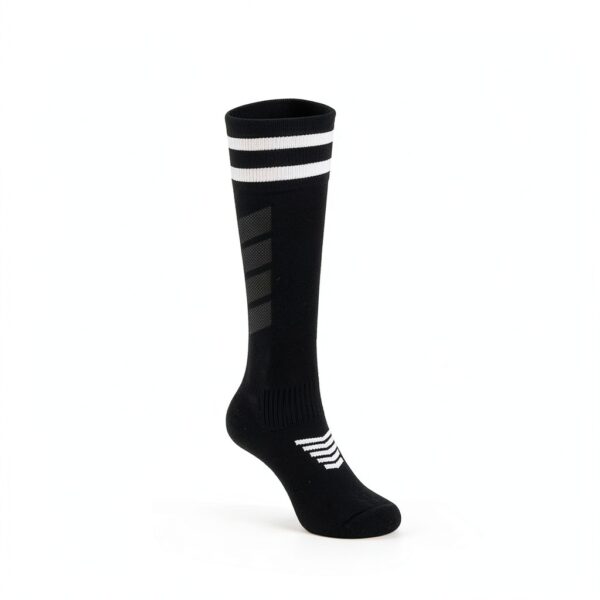 Kids Soccer Socks Polyester Spandex Youth Sports Knee High-1