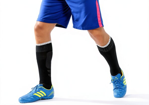 Boys Soccer Socks Imported Pull On Knee High Athletic-3