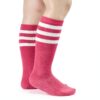 Kids Knee High Socks Cotton Blend Athletic Stay Put Design-1