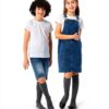 LAETAN Kids Knee High Socks Cotton Stretch School Uniform-5