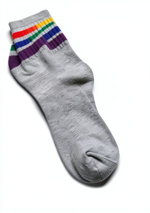 Kids Striped Socks Cotton Polyester Boys Girls 1-10 Years-4