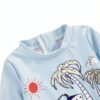 Baby Boys Rash Guard Set Polyester UPF 50 Sun Protection-5