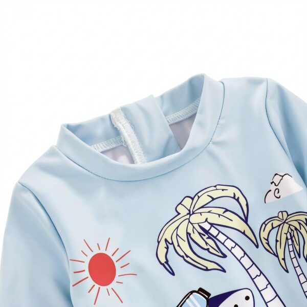 Baby Boys Rash Guard Set Polyester UPF 50 Sun Protection-5
