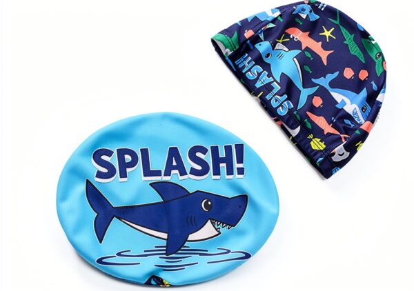 Baby Boys Swimwear Set Polyester Spandex Sun Protection-1
