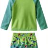 Baby Boys Rash Guard Swim Set UPF 50 Sun Protection-1