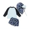 Baby Boys Rash Guard Swimsuits UPF 50 Sun Protection-3