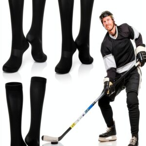 Youth Hockey Socks 3-Pack Polyester Spandex Blend Durable-0