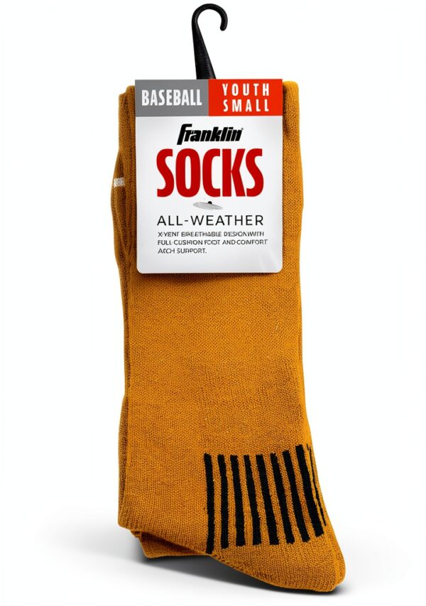 Franklin Sports Kids Knee Socks Lightweight Cushioned-4