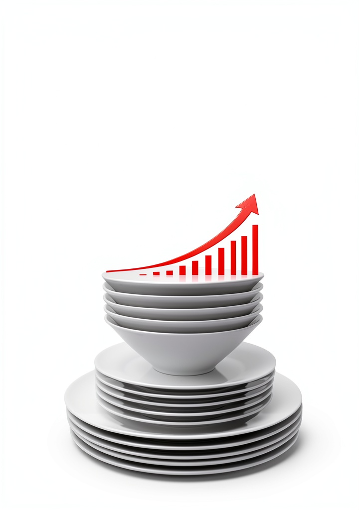 Kindle book cover showing restaurant industry themes