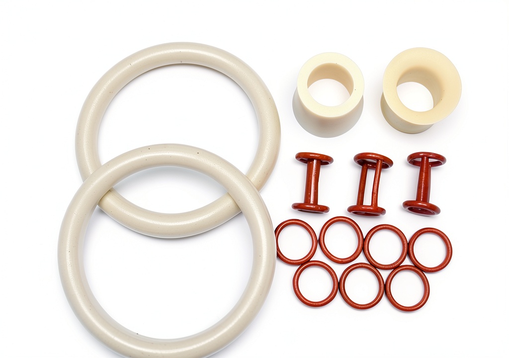 Installing Ice Cream Maker Parts by Luzhitaotao Industrial on a kitchen counter