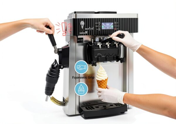 FixoTech Commercial Ice Machine Handle-5