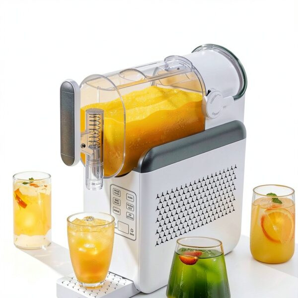 Cuelep GML-SMO1 Ice Cream & Smoothie Maker 72oz No‑Ice Slushie Machine-3