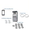 Ice Cream Machine Seal Kit FixoTech Complete Repair White Black-3