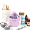 Classic Cuisine Pink 1-Quart Ice Cream Maker Compact Design-2