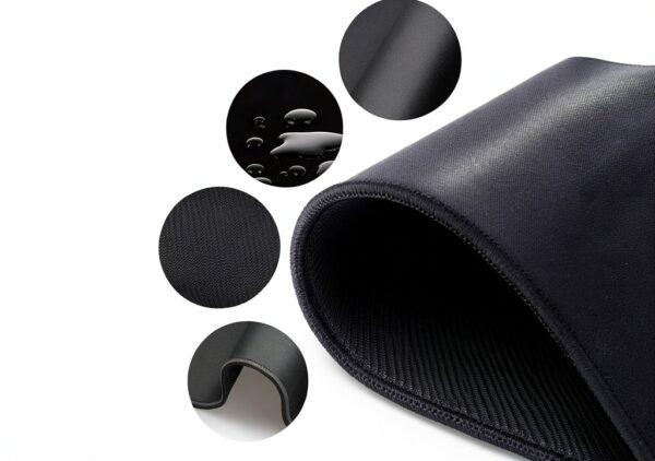 SEMONE Ninja Slushie Sliding Pad Black 7.55 x 19.68 Non‑Slip Mat-3