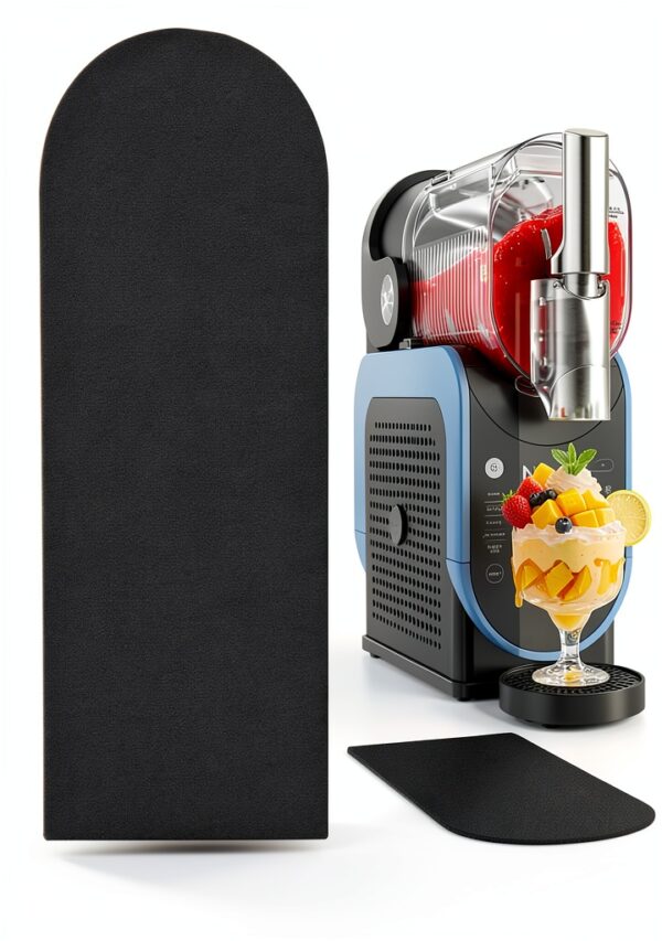SEMONE Ninja Slushie Sliding Pad Black 7.55 x 19.68 Non‑Slip Mat-0