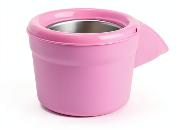 Classic Cuisine Pink 1-Quart Ice Cream Maker Compact Design-4