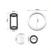 Ice Cream Machine Seal Kit FixoTech Complete Repair White Black-2