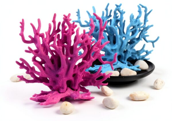 Coral Reef Decor 5 Pcs Artificial Plastic Plants Aquarium by ASUNFO-4