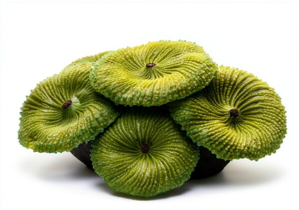 Green Coral Fake Plant 3"x1" BuleVina Aquarium Ornament-1
