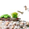 Green Coral Fake Plant 3"x1" BuleVina Aquarium Ornament-4